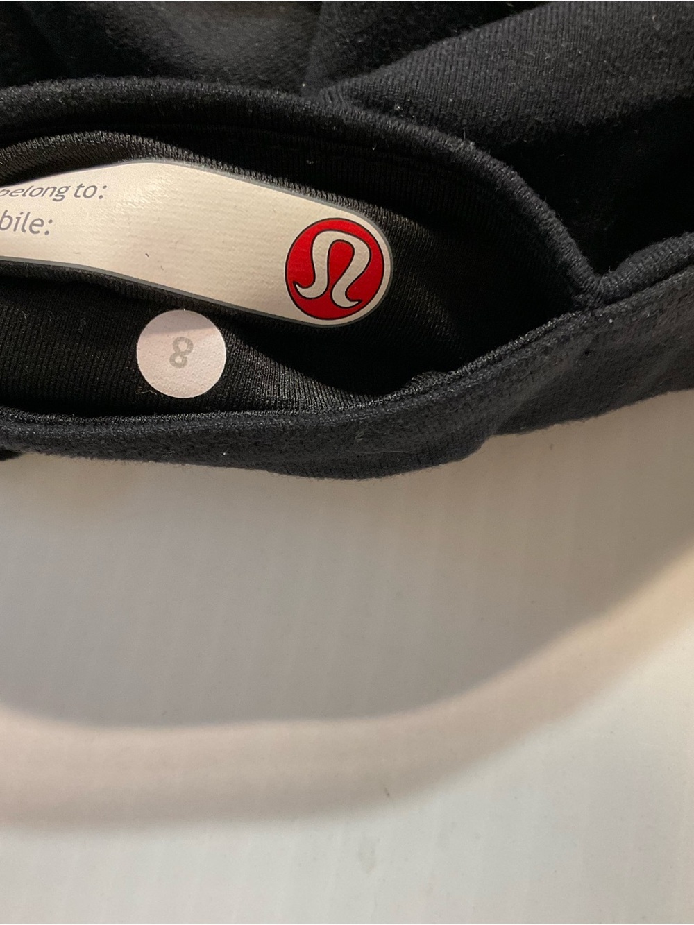 Lululemon Wunder Under Crop Legging Black Low Rise Womens Sz 8 - Picture 7 of 9